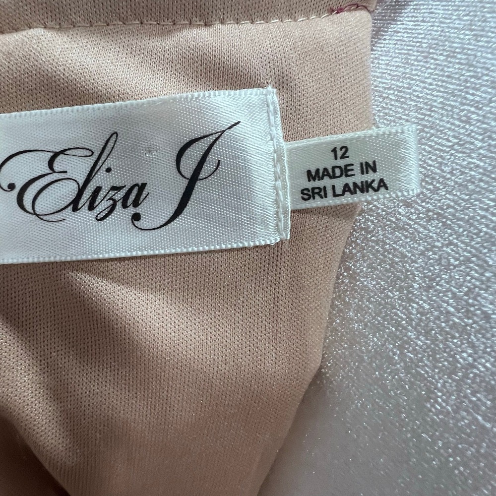 Eliza J Sleeveless Halter Neck Floral Print Chiffon A-line Pleated Maxi Dress 12 - Picture 12 of 12